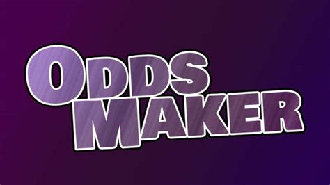 Oddsmaker .